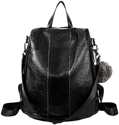 YouPue Women's Convertible Backpack PU Leather Versatile Casual Travel Daypack Shoulder Bag