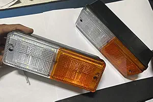 AUTO MT Led Parking Light Front Fender drl and Indicator for Mahindra Thar Crde / mm540 / mm550 Jeep