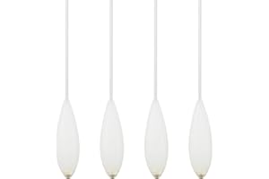 Alwonder 4 pièces Bombette de Pêche Jeu de 5g-50g en Flottantes/Plongeantes/Semi-plongeantes Truite à la Bombette Carnassier Prospection Rapide Surface d'eau Associé à Une variété d'appâts