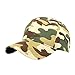 AMUSTER.DAN Unisex Outdoor Camouflage Sport Cap Baseball Cap Snapback Hip Hop Hüte (Grün)