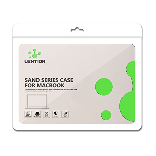 LENTION Matte Hartschale Ultra Slim H  lle f  r MacBook Pro  15   2016 2017  mit Touch Bar  Modell-A1707  Durchsichtige Plastikabdeckung Schale  Prote