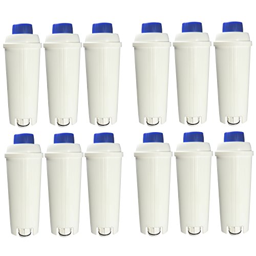 12er Pack DeLonghi Wasserfilter fr Kaffemaschinen geeignet fr ECAM, ESAM, ETAM, BCO,EC... 12er Pack DeLonghi Wasserfilter fr Kaffemaschinen geeignet fr ECAM, ESAM, ETAM, BCO,EC...