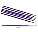 100pcs 1.5mm Purple Disposable Micro Brushes Makeup Regular Tool Eyelash Swabs