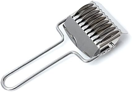 Stainless Steel Noodle Lattice Roller Dough Noddle Cutter Pasta Spaghetti Mold Maker Practical Kitchen Tool