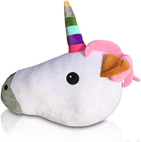 Lexikind Unicorn Emoji Cushion: Emoticon Pillow