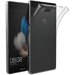 Funda Huawei P8 Lite, AICEK Huawei P8 Lite Funda Transparente Gel Silicona Huawei P8 Lite Premium Carcasa para P8 Lite