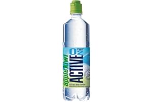 Active O2 Apfel-Kiwi, Sauerstoff-Mineralwasser mit Apfel-Kiwigeschmack, PET - 0.75L - 4x