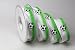 Produktbild Christa Bänder Motivband Fussball Grün 25mm mit Draht