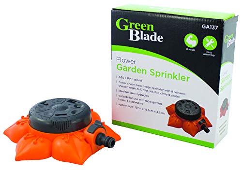 Green Blade BB-GA137 - Aspersor para jardín, Color Naranja