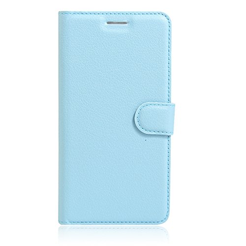 UMIDIGI London 5.0 Hülle, IVSO Hohe Qualität Advanced Shock Absorption Technology Case Folio Tasche Cover für UMIDIGI London 5.0 Smartphone (für UMIDIGI London, Blau)