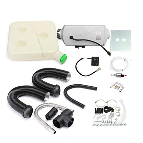 Preisvergleich Produktbild 5 kW 12V-Heizöl-Heizung Aluminiumlegierung Luftstandheizung mit Entlüftungskanal Heizung für Auto-LKW-Boot Bus