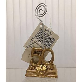 50 Segnaposto Metallo A Cuore - Porta Card Per Matrimoni E Feste (Oro) - Foto 6