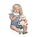 Produktbild Dailyinshop 28 Zoll Full Body Soft-Silikon-Vinyl Baby Doll Ungiftiger sicheres Spielzeug Handmade Entzückende Naturgetreue Kleinkind Neugeborene Baby-Puppe, Spielzeug