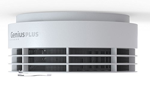 Hekatron Rauchmelder Genius PLUS / Brandmelder mit integrierter Batterie (10 Jahre Lebensdauer) / mehrfarbige LED, App-Unterstützt / weiß, 6er Set - 2