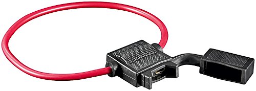 Wentronic Sicherungshalter für KFZ-Sicherungen mit voll vergossenem Gehäuse