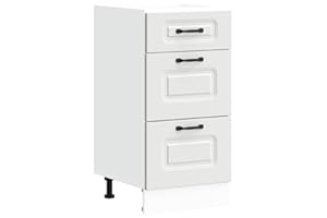 vidaXL Mueble bajo de Cocina Kalmar Madera de ingeniería Blanca