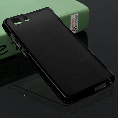 Funda carcasa para DOOGEE X5   X5 PRO   X5S Gel Tpu LISO MATE Color NEGRO