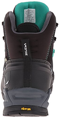 Salewa Ws Alp Trainer Mid Gtx, Botas de senderismo Mujer, Negro/Morado (Black Out/Agata 0969), 40.5 - SALEWA