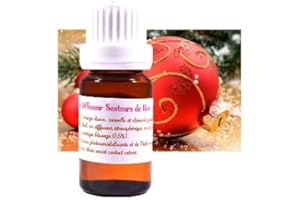 Synergie - Mélange D' Huiles Essentielles Senteurs de Noël (10ml) - Idéal diffuseurs, humidificateurs, brûle-parfums, Pots-pourris.