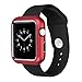 Produktbild SEBAS Home Kompatibel für Apple Watch 4 Case 40mm, Gehäuse für Apple Watch Hybrid Rugged Luxury Magnetic Cover [Metallrahmen Hollow] Ultral Slim Fit für 40mm Apple Watch Serie 4 (Silber)