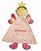 Personalised Embroidered Baby Princess Blankie Comforter Toy