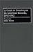 Produktbild A Guide to Pseudonyms on American Recordings, 1892-1942 (Arts; 42)