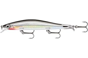 Rapala - Esca da Pesca Artificiale Spinning Ripstop - Esca di Simulazione per Pesca in Acqua Dolce con Doppio Labbro - Profondità di Nuoto 1.3-1.6m - Prodotta in Estonia