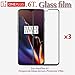 Produktbild 3 Stücke Anti-Scratch OnePlus 6 T Luxus Gehärtetes Glas Displayschutzfolie 3D Bogenrand Gebogene 9 H Full Cover