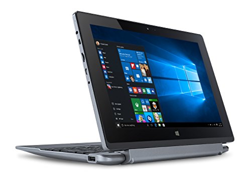 détail 'Acer ACER ONE 10 _ 2 Go – Tablette de 10.1 (WiFi, Bluetooth, 32 Go eMMC, 2 Go de RAM, Windows 10 Home) Noir