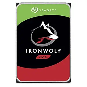 Seagate 10TB IronWolf NAS SATA 6Gb/s NCQ 256MB Cache 3.5-Inch Internal Hard Drive (ST10000VN0004)