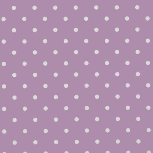 Mauve Small Polka Dot PVC Vinyl Wipe Clean Tablecloth - Square 90cm x 90cm (35" x 35")