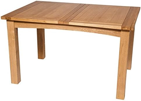 Hallowood Camberley Butterfly Extending Dining room Table with Light Oak Finish Seating for 6 People, CA16