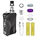 Produktbild E Zigarette Box Mod FREDEST 160W 18650*2 5000mAh Akku 0,2ohm 2ml Tank Verdampfer Top Refill Sub Ohm TC(Temperaturregelung) E Shisha Set Ohne Nikotin