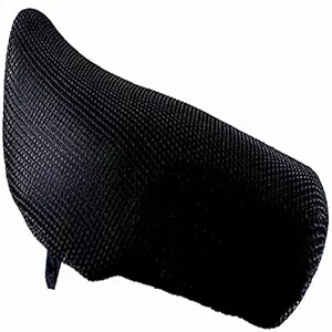 Dzire Junction Black Cool mesh Universal Single Seat Cover forVictor New