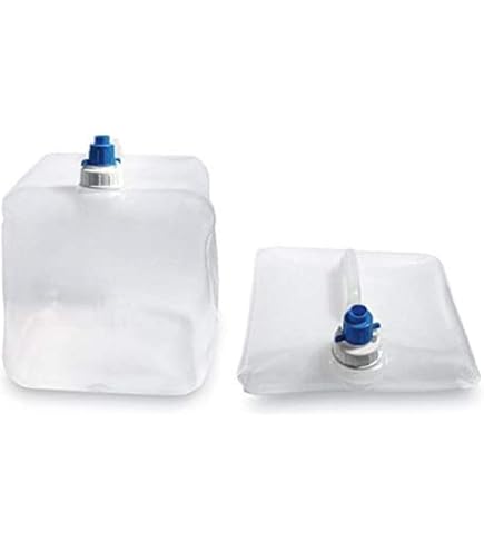 Tanica Acqua Pieghevole Hayaww 15L Con Rubinetto - Per Campeggio, Trekking E Emergenze - Foto 3