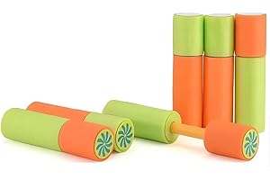 TOCAVE Wasserpistole Schaumstoff, Wasserpistole Klein, Spritzpistolen Kinder Wassergewehr Wasserspritze Kinderspielzeug, Super Wasserblaster für Pool Strand Outdoor (6)