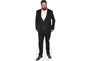 CELEBRITY CUTOUTS Antonino Cannavacciuolo (Black Suit) mini formato