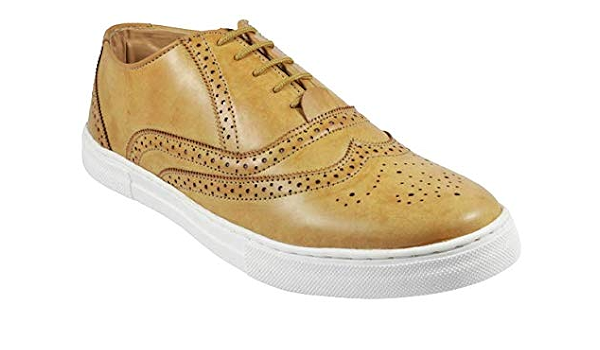 Leather Light Brown Shoes Size 