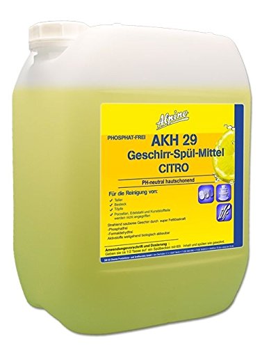 Preisvergleich Produktbild Geschirrspülmittel Zitrone AKH29 10 Liter