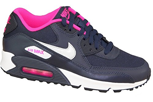 Preisvergleich Produktbild 724855 400 / Nike Air Max 90 Mesh (GS) Obsidian / 38.5