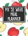 Produktbild My 52 Week Meal Planner: 1 Year Food Planner / Diary / Log / Meal Prep Journal with Grocery List Pad and Apples Theme (8.5 x 11 Inches - 53 Pages)