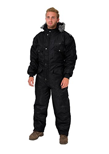 Hagor Black Snowsuit Winter Clothing Snow Ski Suit Coverall