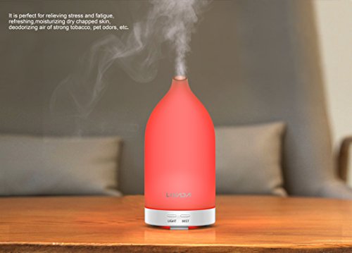 Lixada Aroma Diffusor 100ml Luftbefeuchter Farbwechsel mit TÜV Zertifizierung - 4
