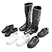 Produktbild XuBa 4 Paar Fashion Boots Puppen Schuhe Schuhe Schuhe Schuhe Sandalen für Ken Puppen Zubehör Baby Spielzeug Wie abgebildet
