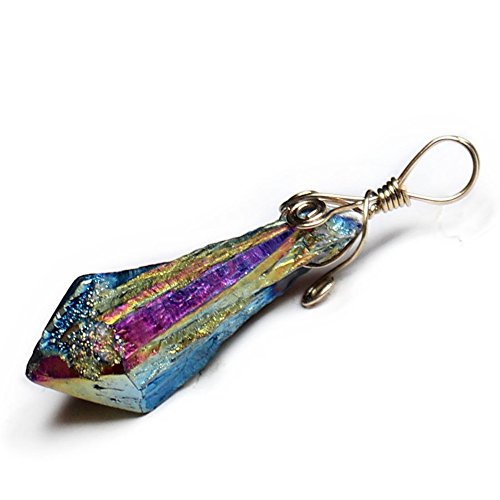 Aituo 1pieza Natural Reiki piedra colgante para collar DIY Jewelry Making