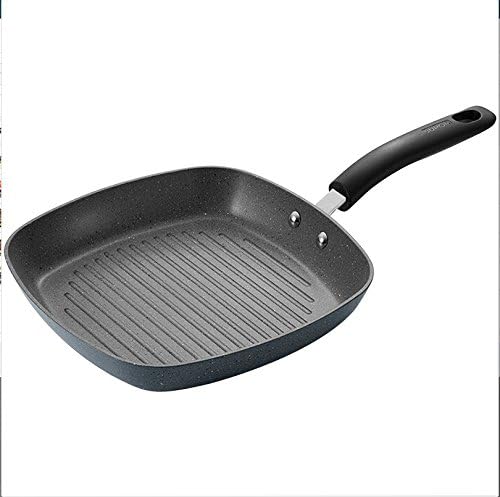 CUCUCU Frying Pan Steak Pan Frying Pan Non-Stick Frying Pan Maifan Stone Strip Frying Pan Non-Stick Frying Pan Steak Pancake Pan Fried Egg Pot Cooker Universal,Golden