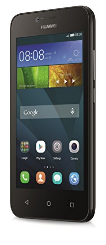 Huawei Y5 Smartphone (4,5 Zoll (11,43 cm) Touch-Display, 8 GB interner Speicher, Android 5.1) schwarz