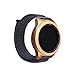 Produktbild XIHAMA Armband für Amazfit Bip, 20 mm Quickfit Nylon gewebtes Ersatzband Sport Loop Armband für Huawei Watch 2 (All Black)