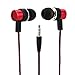 Produktbild Cewaal B01 Universal 3,5 mm In-Ear-Kopfhörer verdrahtet Headset Ohrhörer Kopfhörer, Verwicklung frei geflochten Kabel, für iPhone Android rot