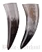 Produktbild Battle-Merchant Trinkhorn aus echtem Horn ca. 250ml - Methorn Drinking horn Mead für Mittelalter, Wikinger und LARP